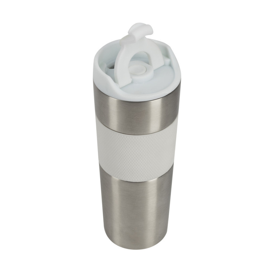Термокружка Bergner Coffee & tea lovers, 460 мл (BG-37789-WH)