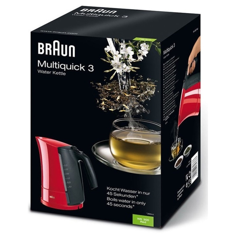  Электрочайник Braun WK 300 Red 